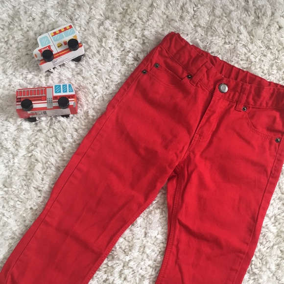 red boy jeans